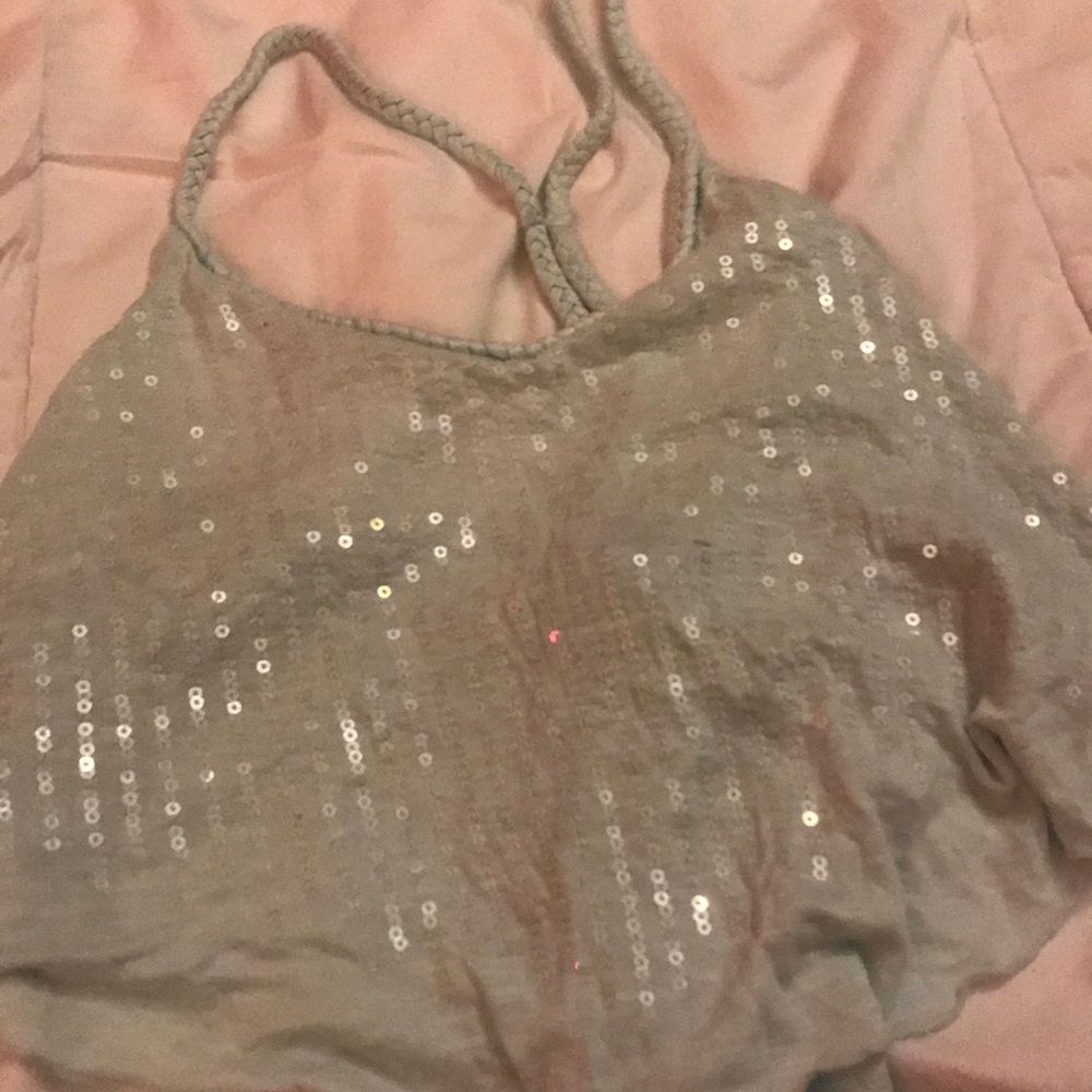Crop top pretty blue